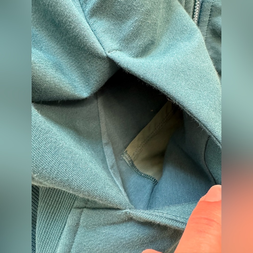 CRZ YOGA Teal Zip-Up Hoodie - Picture 5 of 7